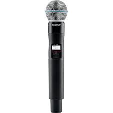 SHURE - QLXD2 / BETA 58A (émetteur main - super cardioide)