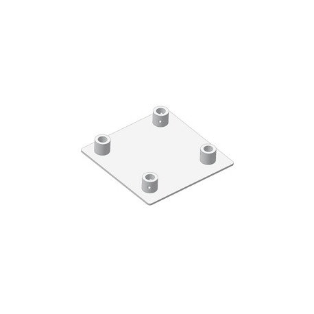 Tête de totem noir pour structure carrée - ASD - EM 259AC