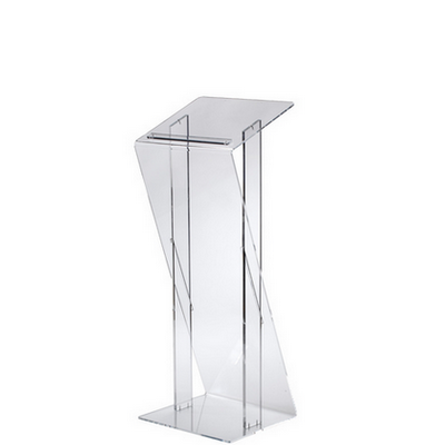 PUPITRE DE CONFERENCE PLEXI TRANSPARENT