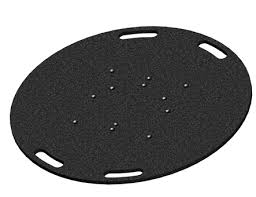 Embase lourde noire 33Kg - 60 cm de diamètre ASD - EML60N