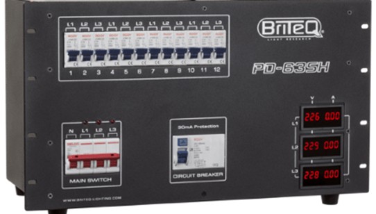 ARMOIRE DE DISTRIBUTION 63A TRIPHASE