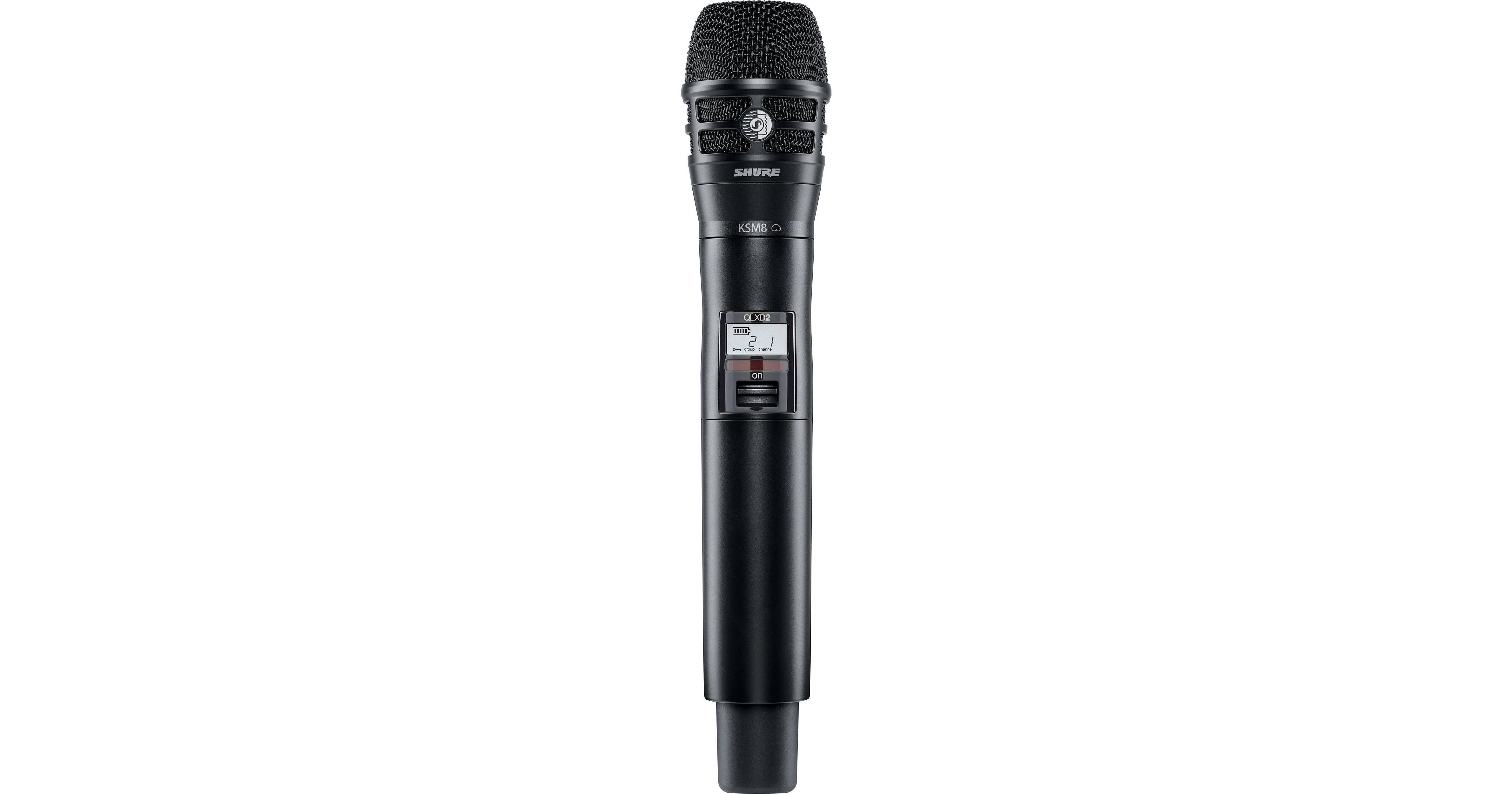 SHURE - QLXD2 / KSM9 (émetteur main - statique cardioïde / super cardioïde)