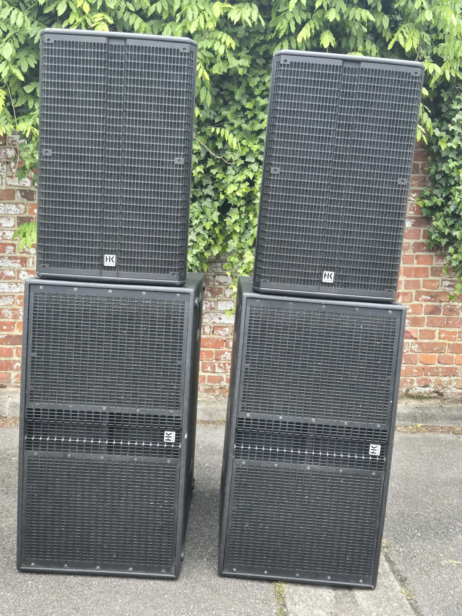 Système amplifiée HK AUDIO - L5 115FA (x2) + L SUB 4000A (x2)