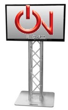 Totems pour écran plat
